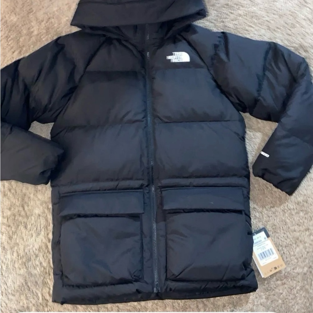 The North Face Kids Midnight Black Puffer Coat